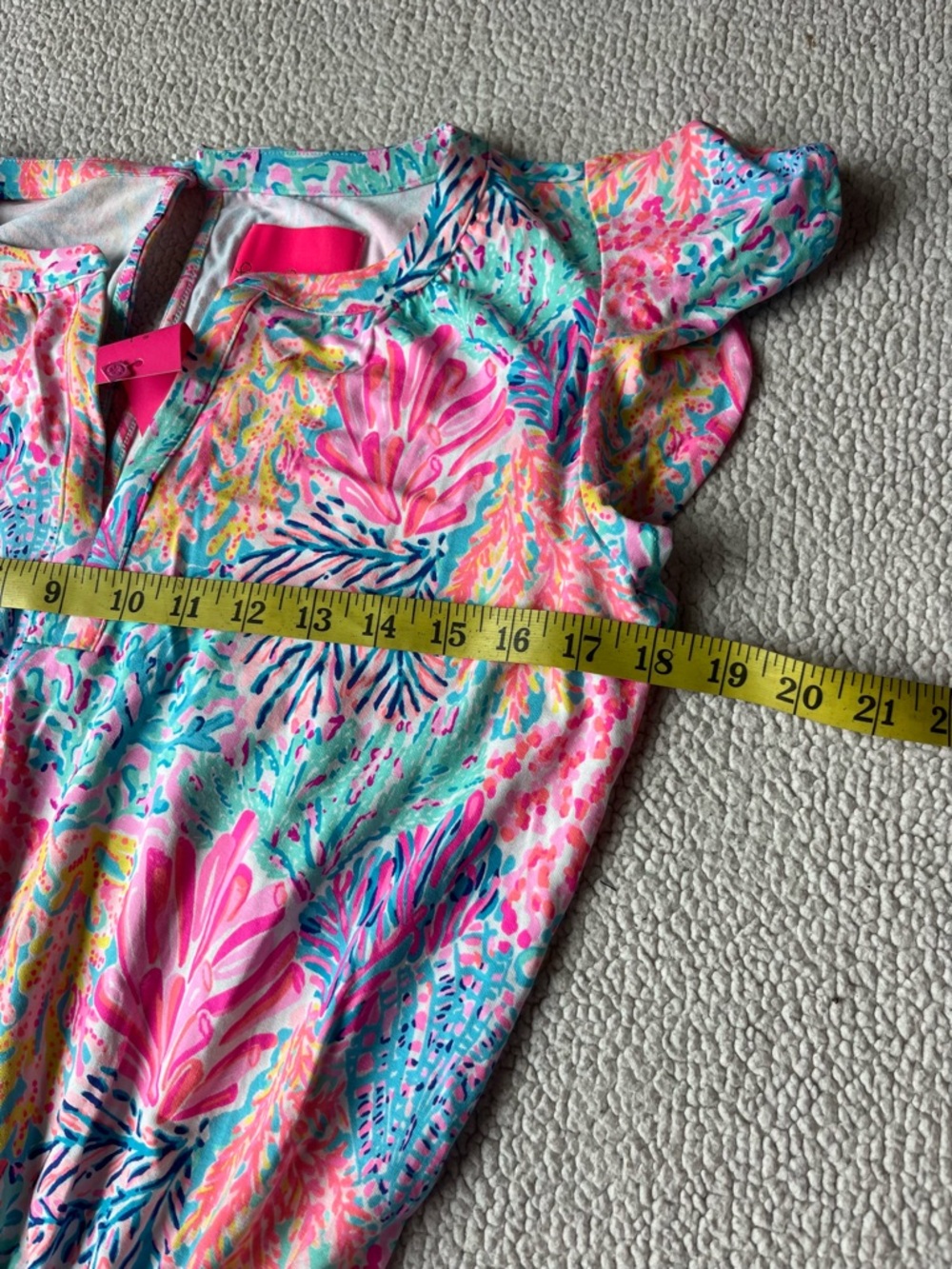 NWT LILLY PULITZER RAVI ROMPER MULTICOLOR WOMENS SMALL VIBRANT - Picture 7 of 8